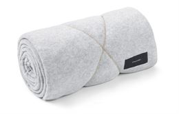 KARMAMEJU HIMALAYA BLANKET LIGHT GREY